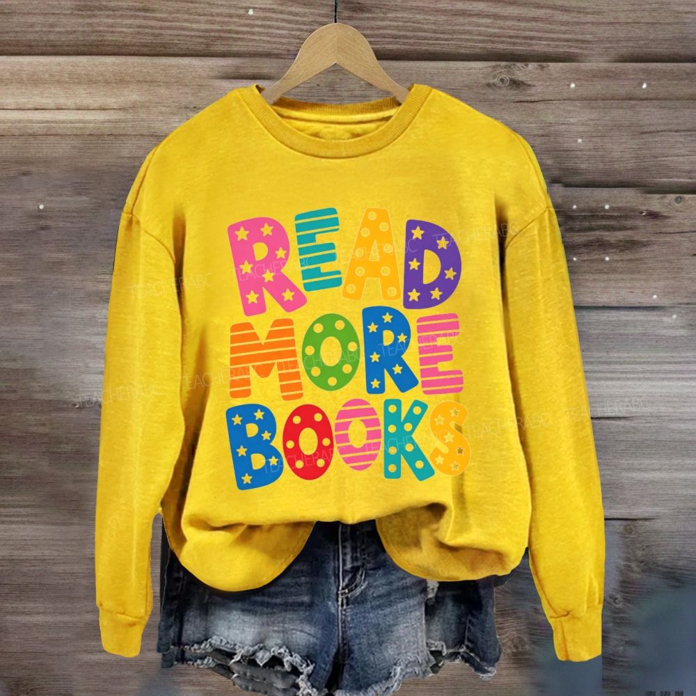 Read More Books Little Star Strip Sweatshirt