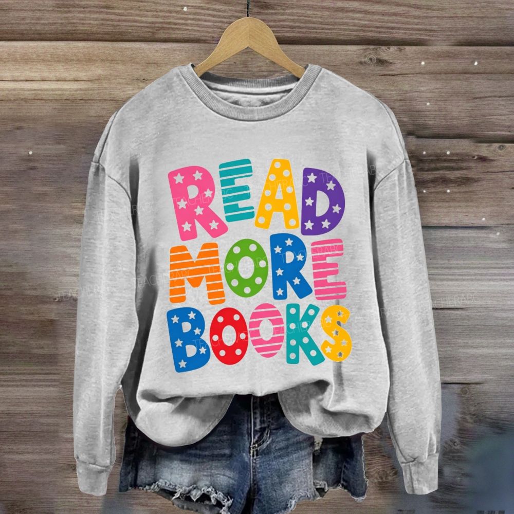 Read More Books Little Star Strip Sweatshirt