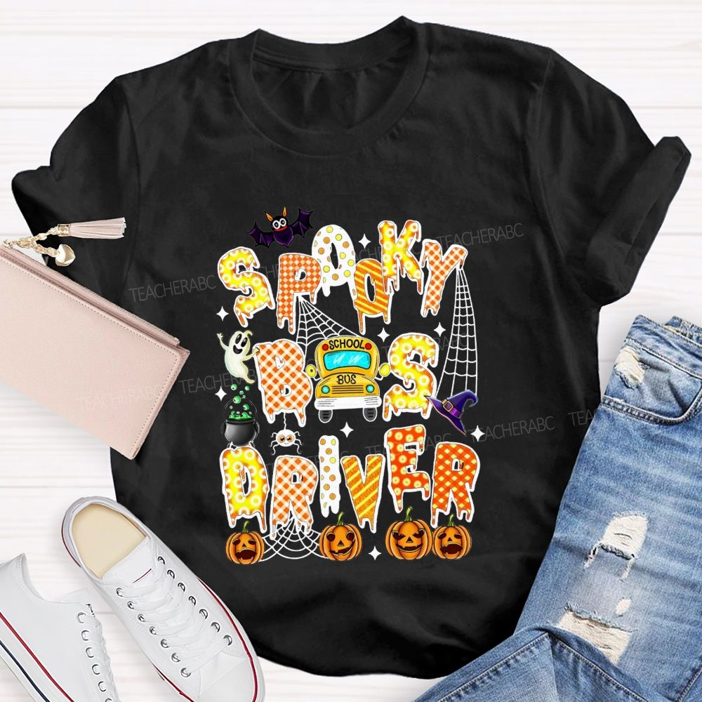 My Spooky Life Spooky Bus Driver T-shirt
