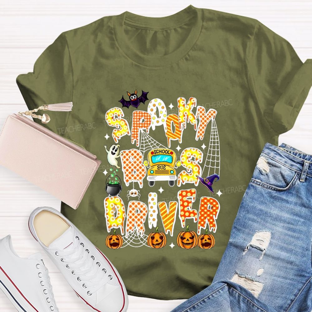 My Spooky Life Spooky Bus Driver T-shirt