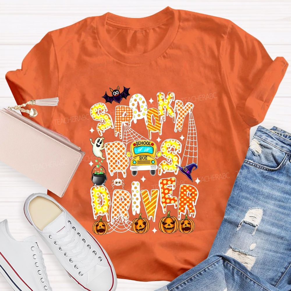 My Spooky Life Spooky Bus Driver T-shirt