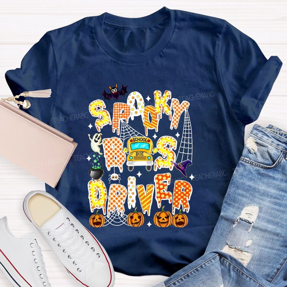 My Spooky Life Spooky Bus Driver T-shirt
