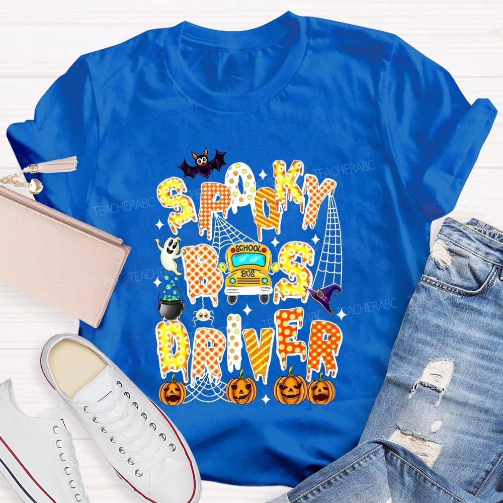 My Spooky Life Spooky Bus Driver T-shirt