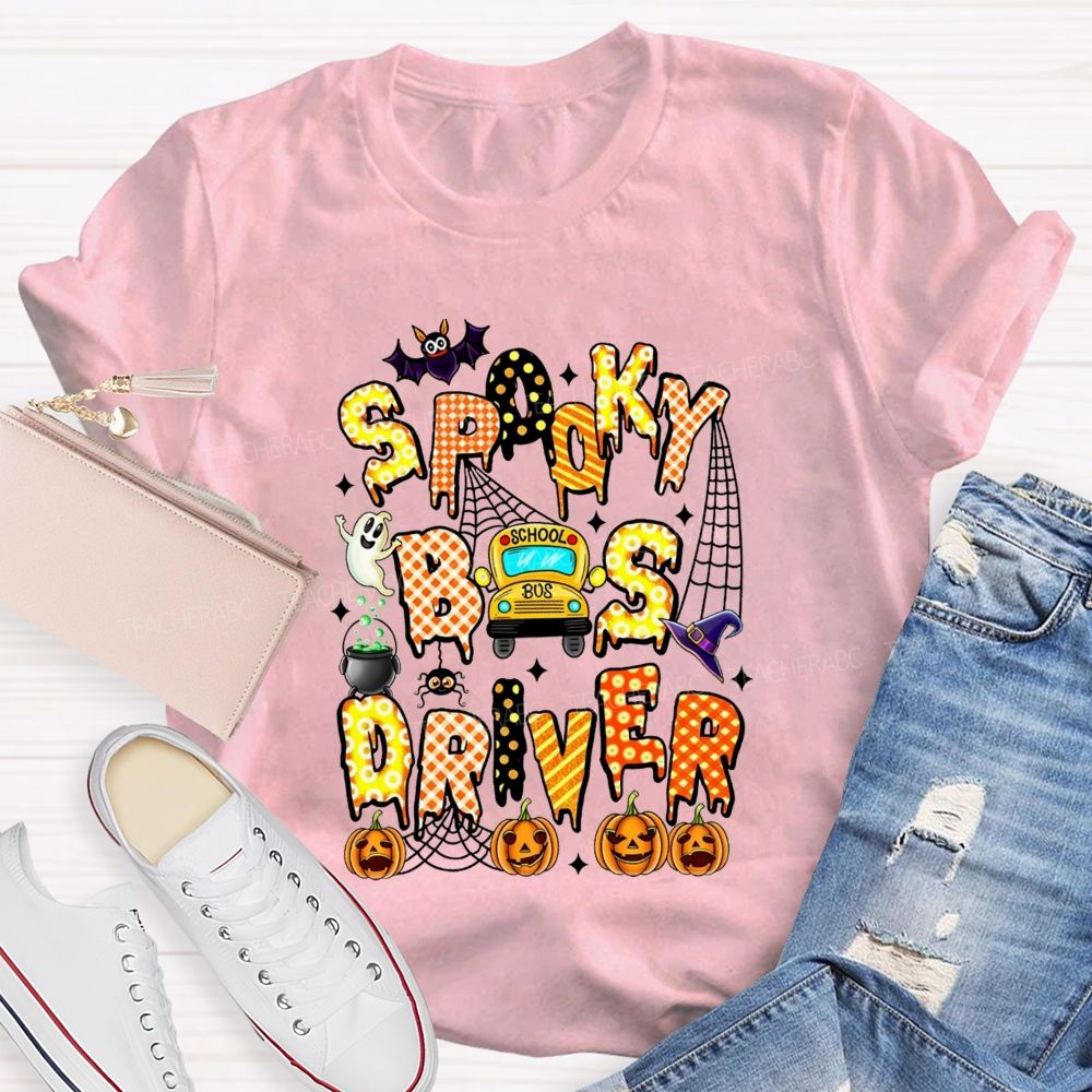 My Spooky Life Spooky Bus Driver T-shirt