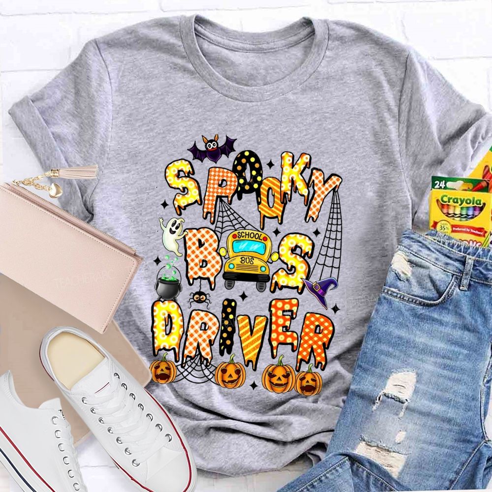 My Spooky Life Spooky Bus Driver T-shirt