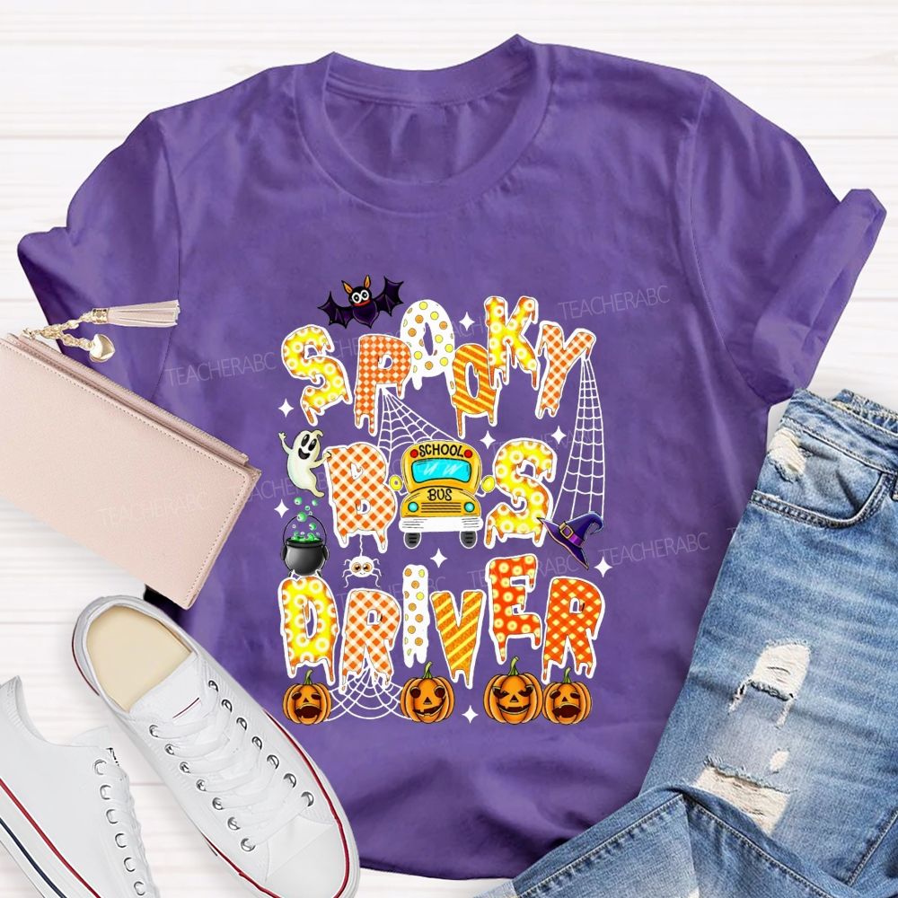 My Spooky Life Spooky Bus Driver T-shirt