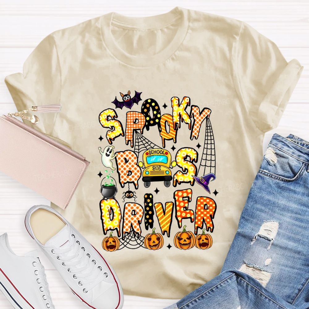My Spooky Life Spooky Bus Driver T-shirt