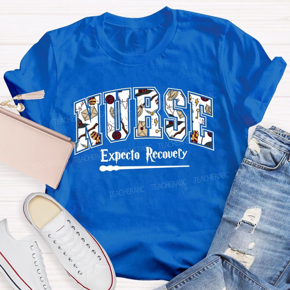 Nurse Expecto Recovery Healing Spells For Every Patient T-shirt