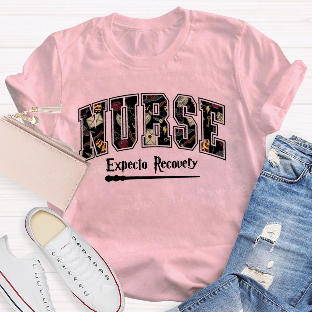 Nurse Expecto Recovery Healing Spells For Every Patient T-shirt