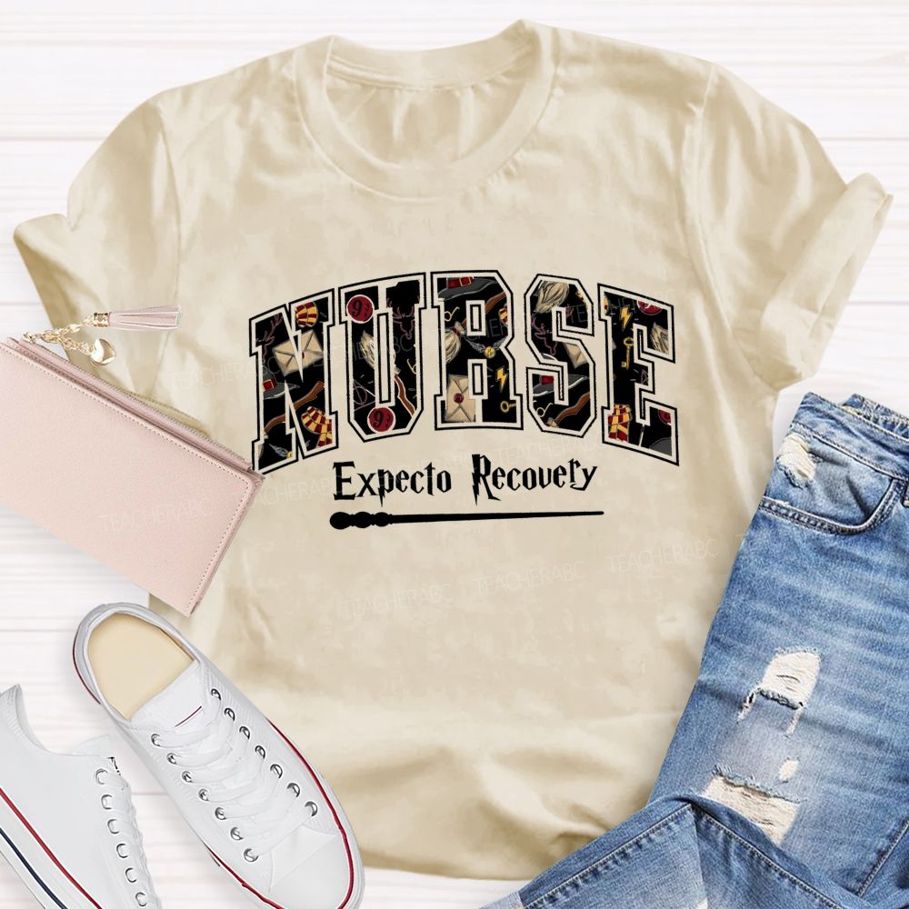 School Nurse Expecto Recovery T-shirt
