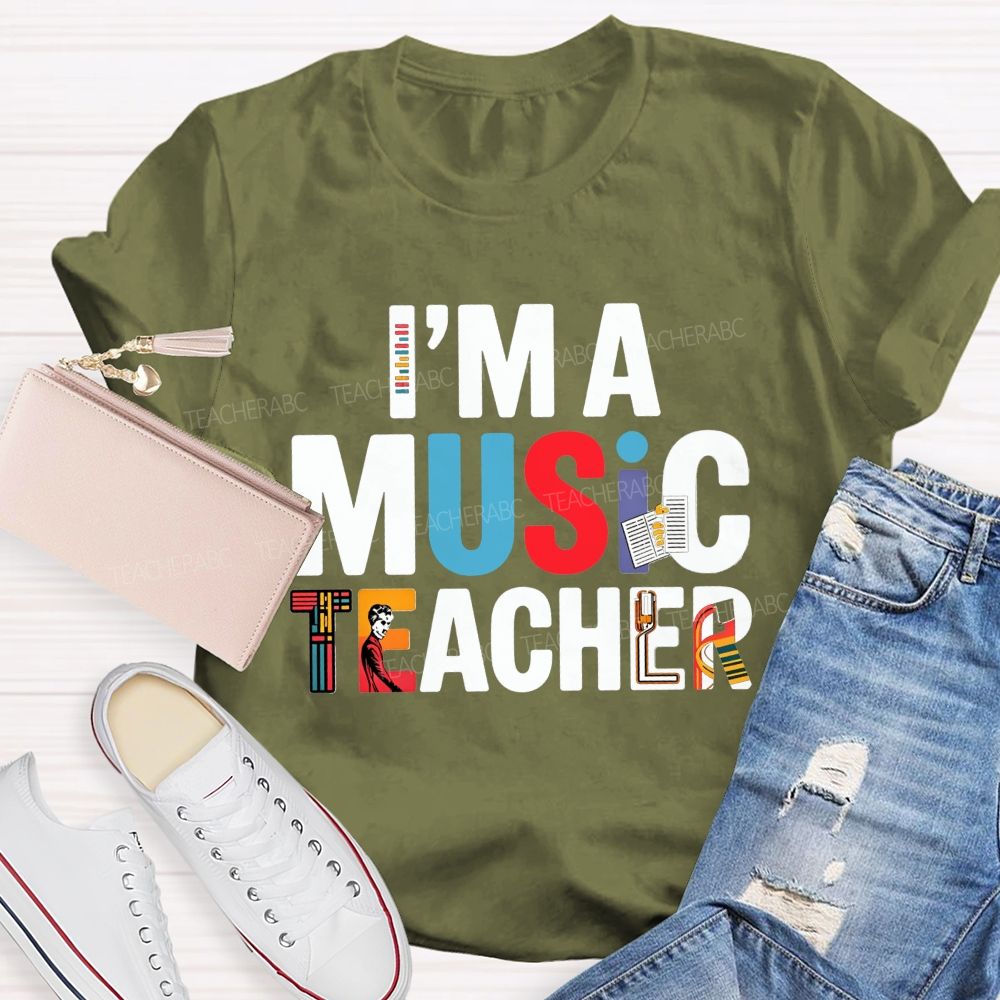 I'M A Music Teacher Musical Instrument Teacher T-shirt