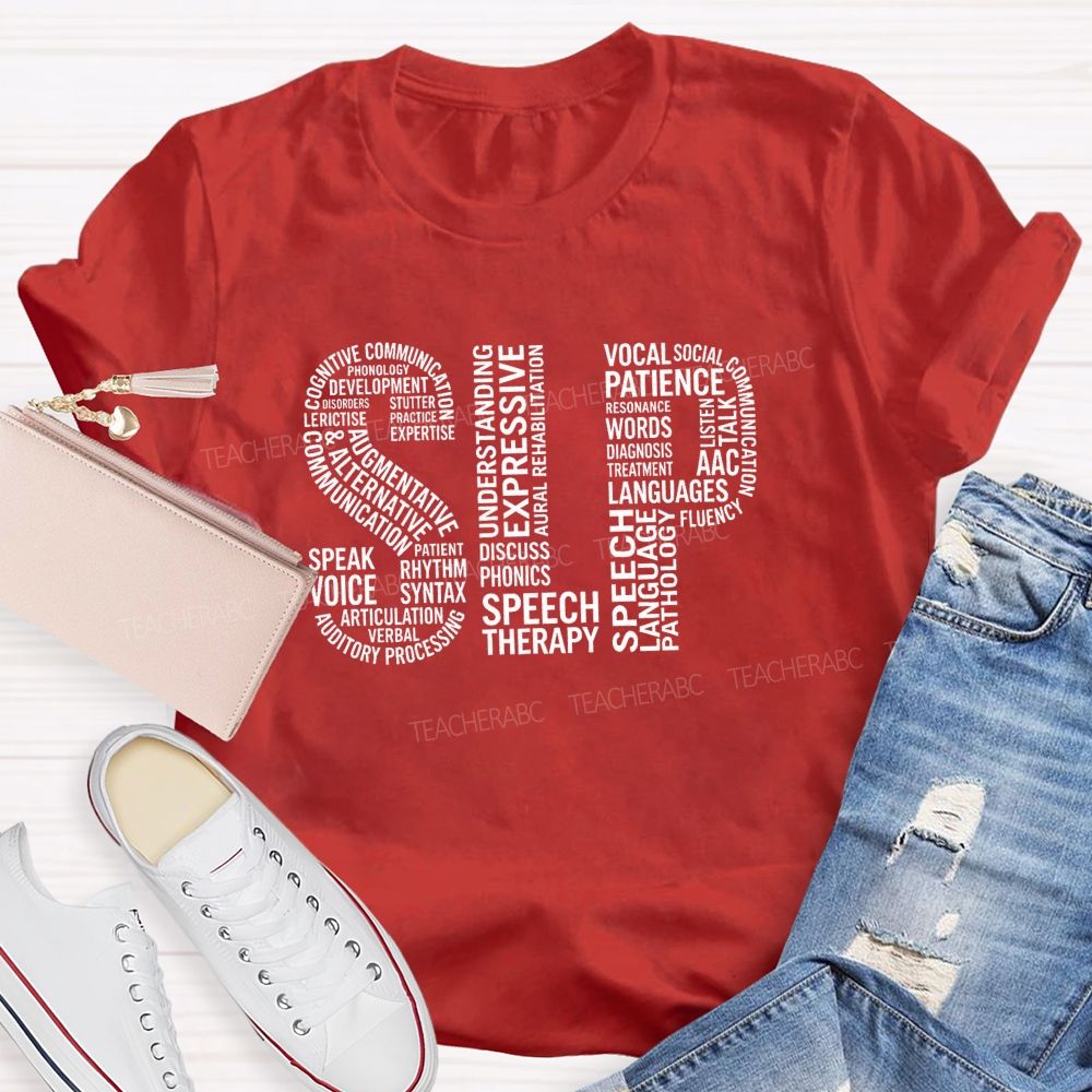 Speech‑Language Pathologist Slp Cognitive Communication Phonology Development Augmentative T-shirt