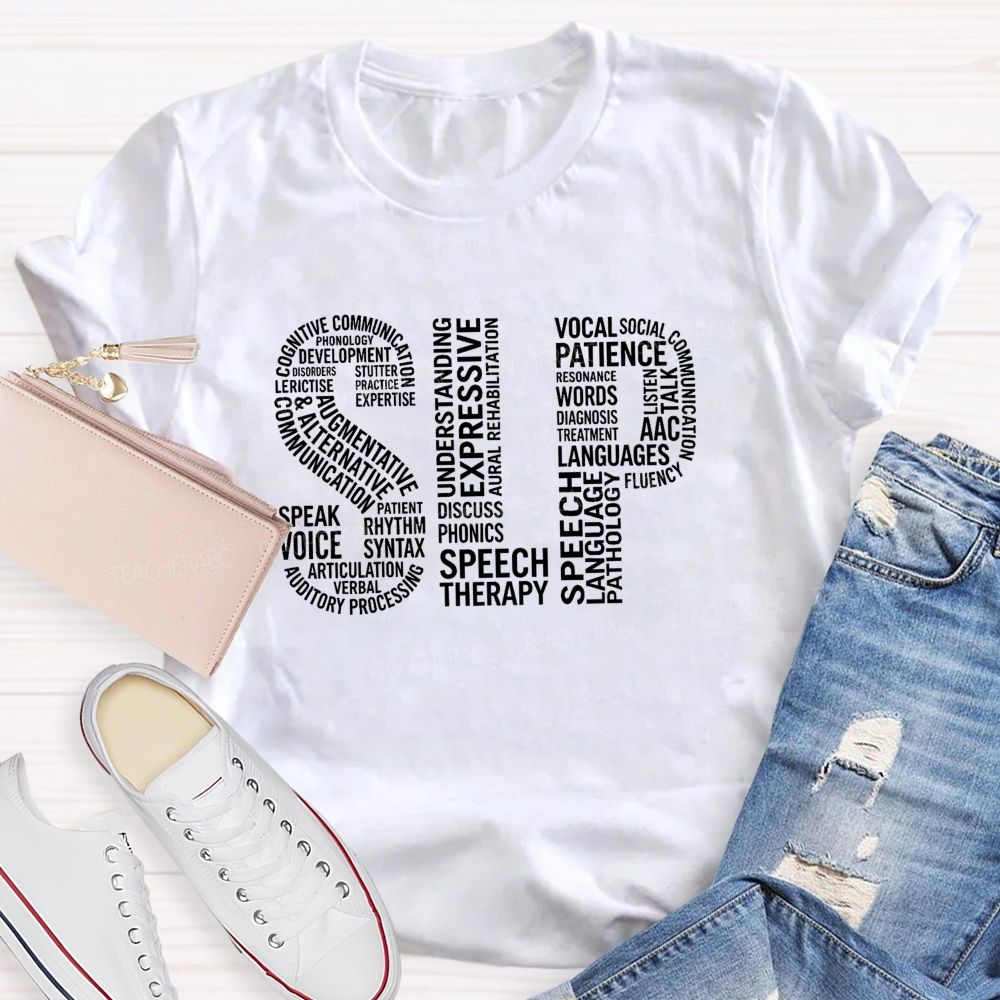 Speech‑Language Pathologist Slp Cognitive Communication Phonology Development Augmentative T-shirt