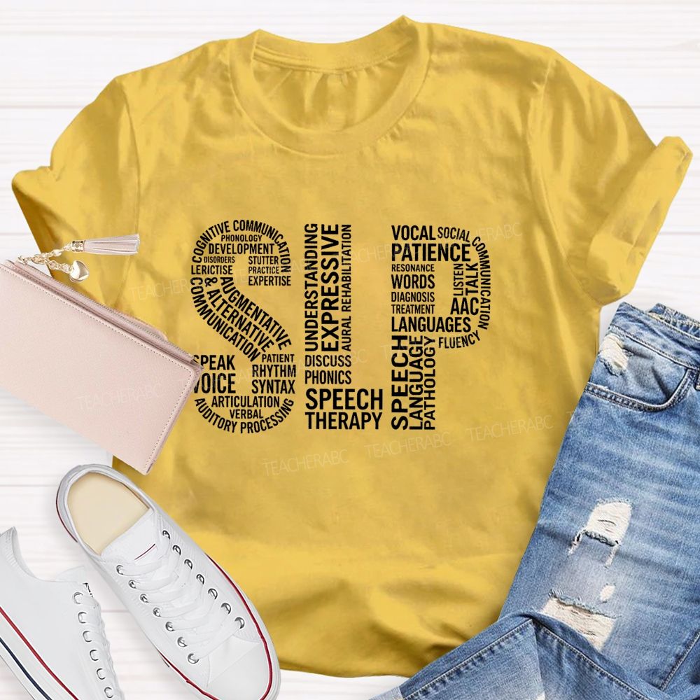 Speech‑Language Pathologist Slp Cognitive Communication Phonology Development Augmentative T-shirt