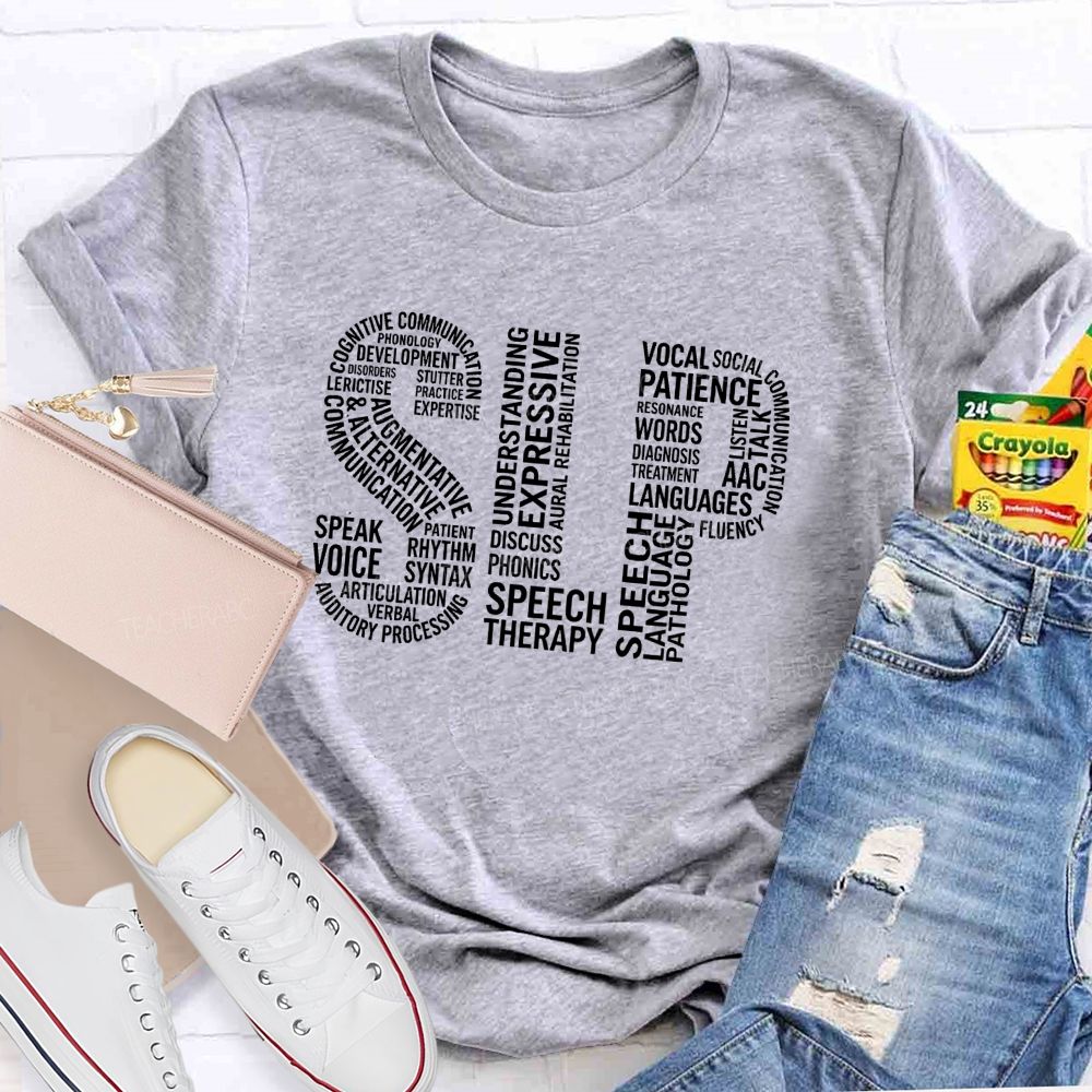 Speech‑Language Pathologist Slp Cognitive Communication Phonology Development Augmentative T-shirt
