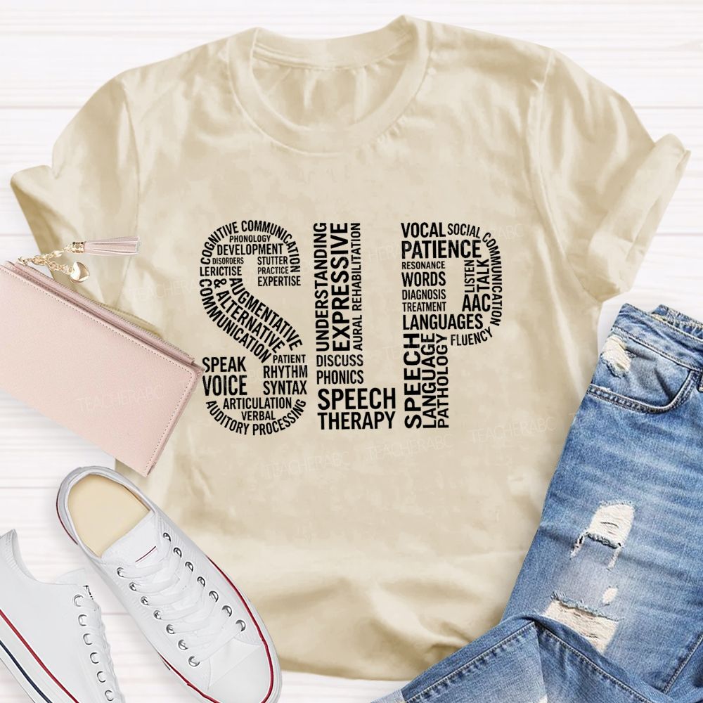 Speech‑Language Pathologist Slp Cognitive Communication Phonology Development Augmentative T-shirt