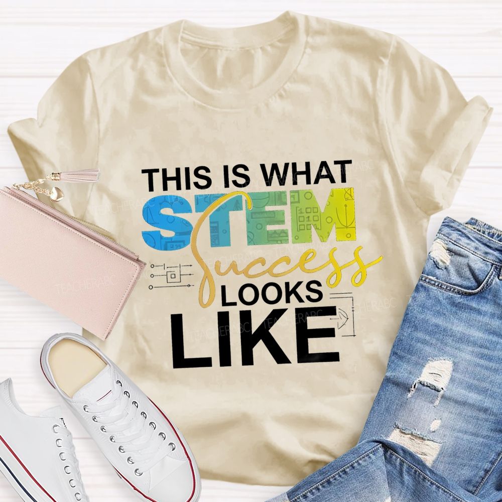 This Is What STEM Success Looks Like Teacher T-shirt