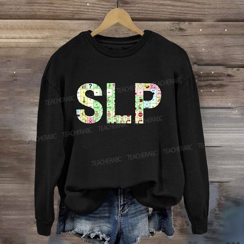 Slp Board Speech Language Pathologist Sweatshirt