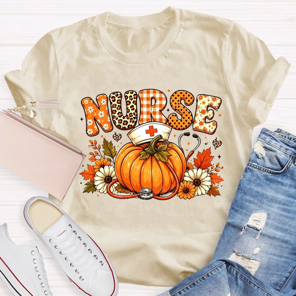 School Nurse Life Fall Vibes T-shirt