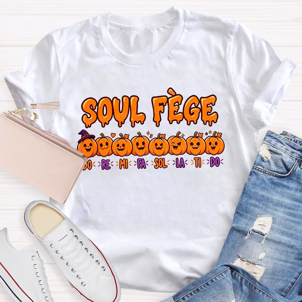Solfege Solfege Pumpkin Do Re Mi Music Teacher Halloween T-shirt