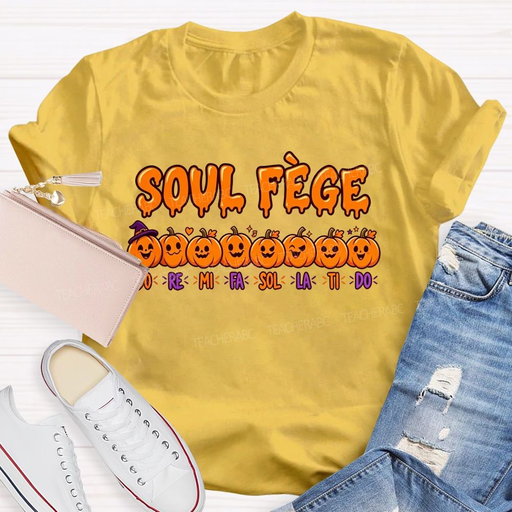 Solfege Solfege Pumpkin Do Re Mi Music Teacher Halloween T-shirt
