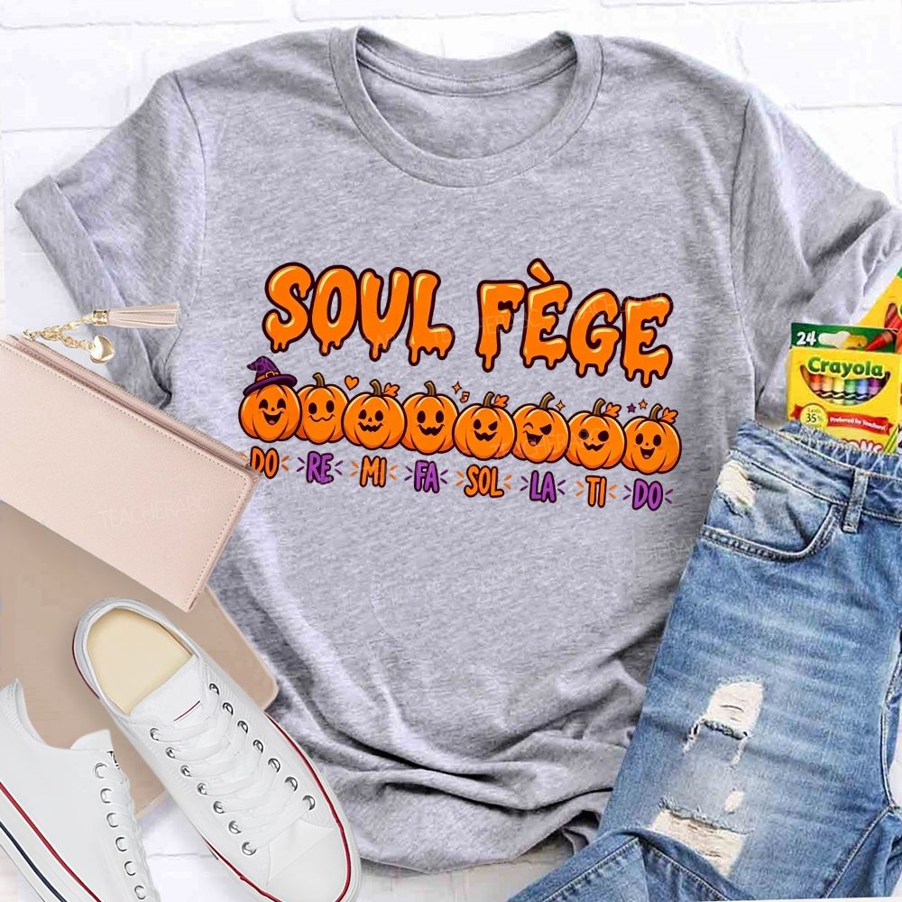 Solfege Solfege Pumpkin Do Re Mi Music Teacher Halloween T-shirt