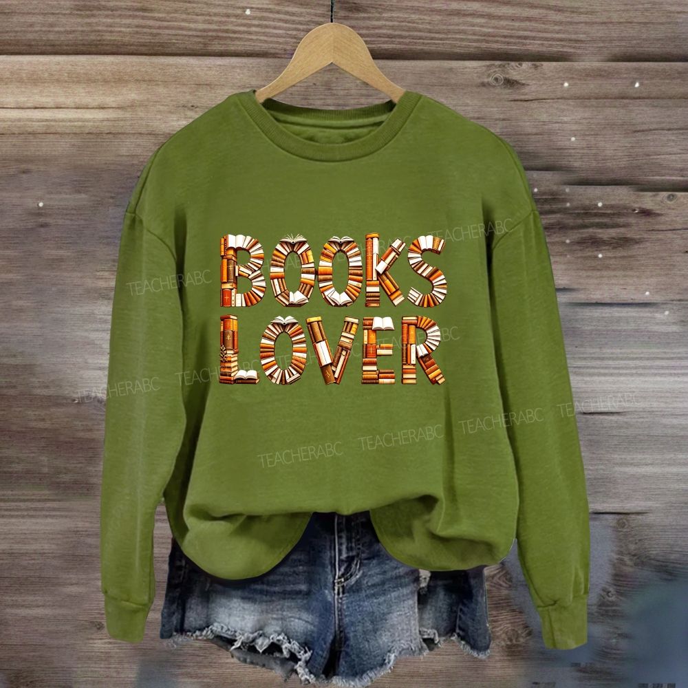 Books Lover Fall Reading Sweatshirt