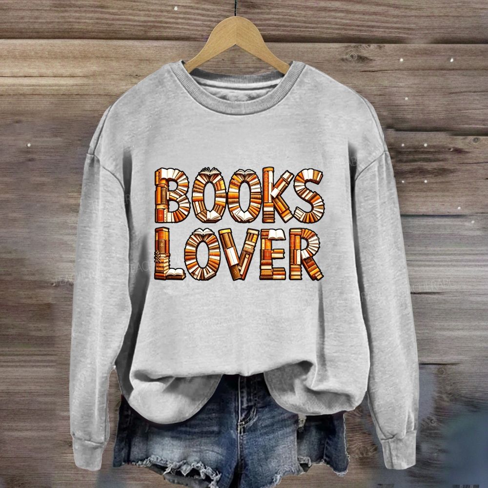 Books Lover Fall Reading Sweatshirt