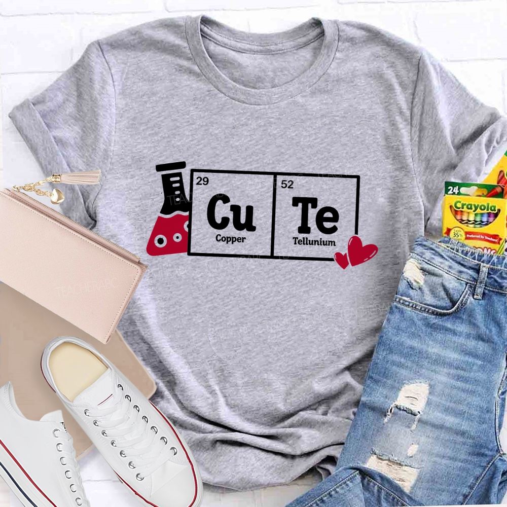 Cute Chemical Reagent Bottles Teacher T-shirt