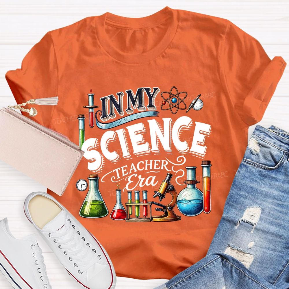 In My Science Teacher Era Lab Teacher T-shirt
