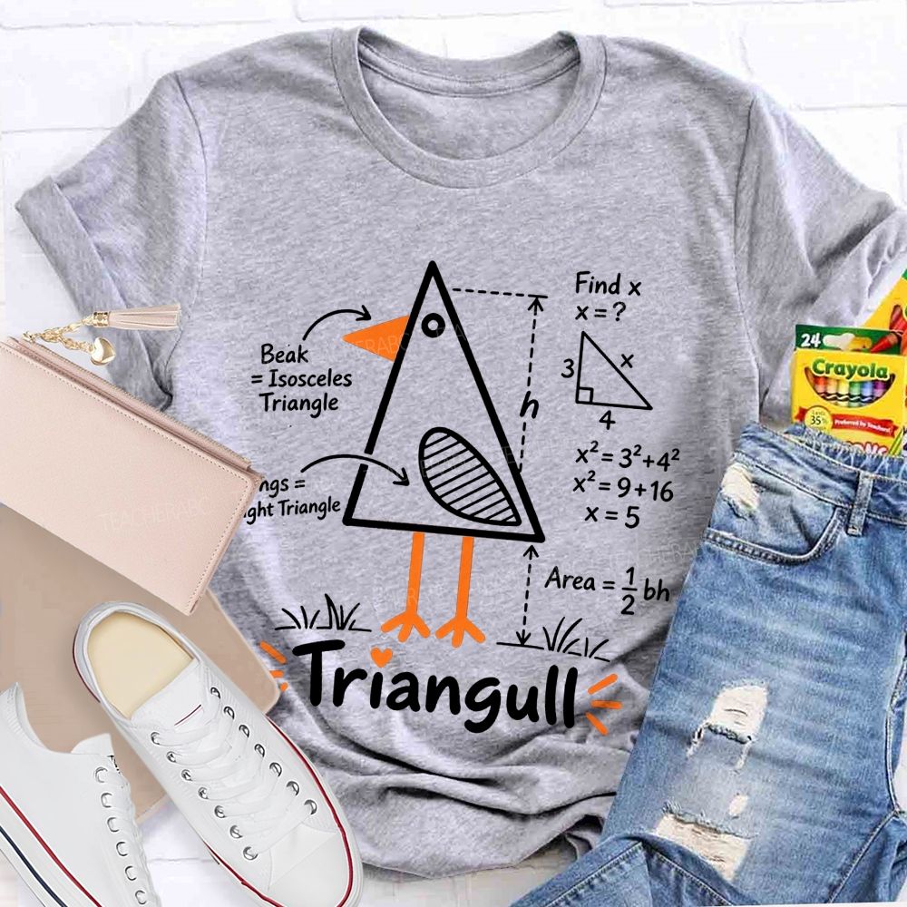 When Math Creates A Little Bird Teacher T-shirt