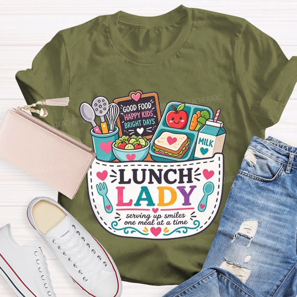 Good Food Happy Kids Bright Days T-shirt