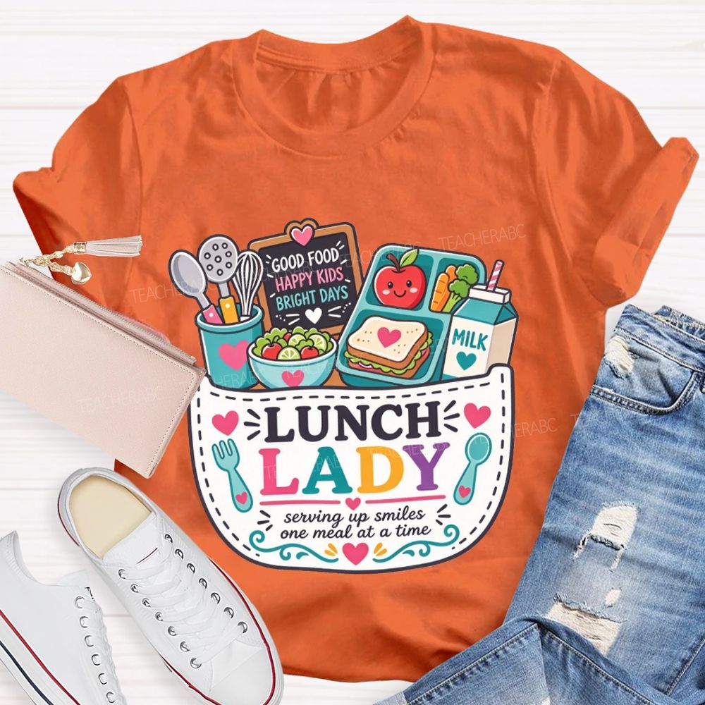 Good Food Happy Kids Bright Days T-shirt