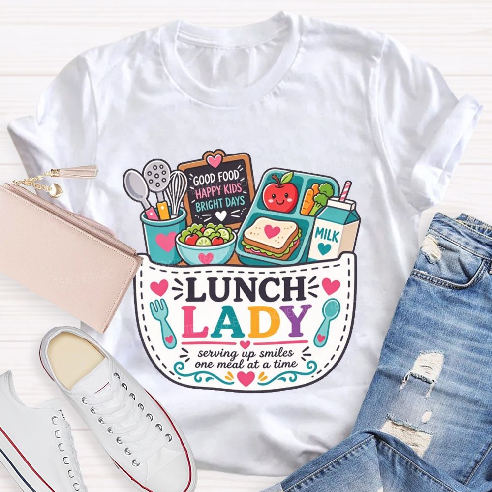 Good Food Happy Kids Bright Days T-shirt