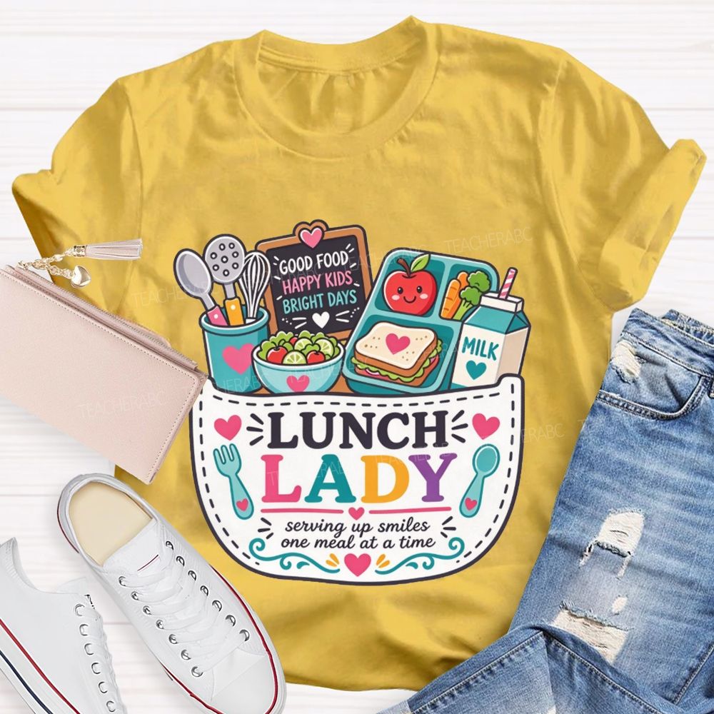 Good Food Happy Kids Bright Days T-shirt