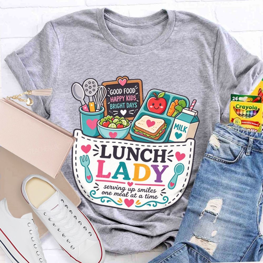 Good Food Happy Kids Bright Days T-shirt