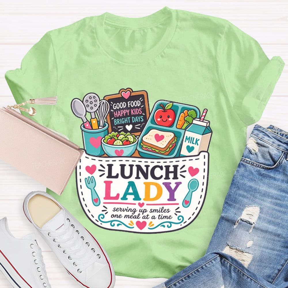 Good Food Happy Kids Bright Days T-shirt