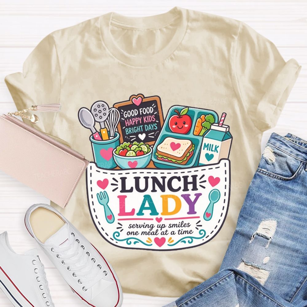 Good Food Happy Kids Bright Days T-shirt