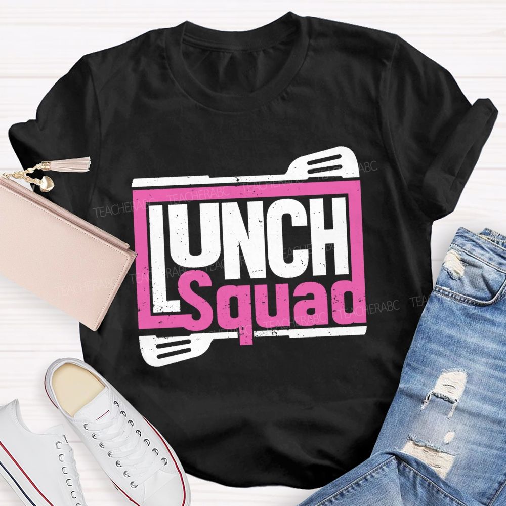 Lunch Lady Squad Retro Spatula T-shirt