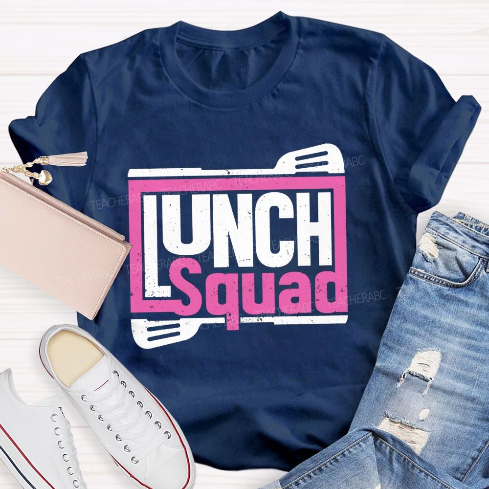 Lunch Lady Squad Retro Spatula T-shirt