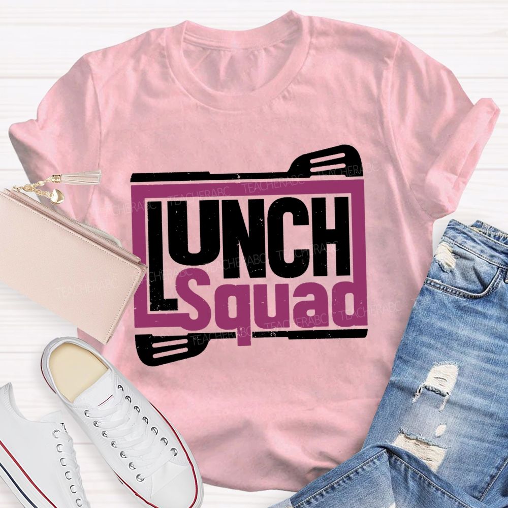 Lunch Lady Squad Retro Spatula T-shirt
