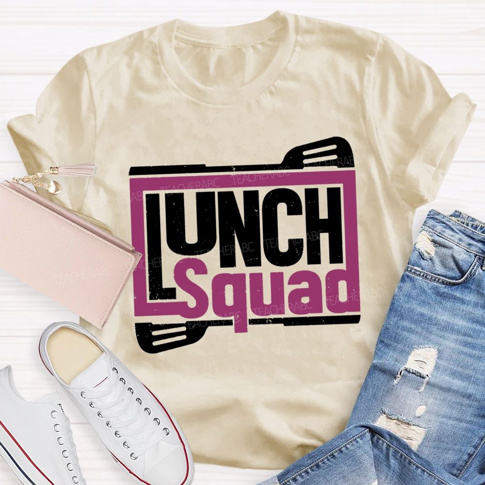 Lunch Lady Squad Retro Spatula T-shirt