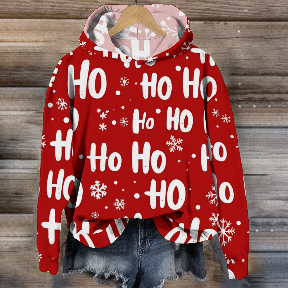 Christmas Printed Hoodie