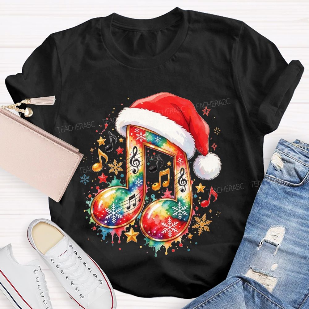 Making Melodies This Holiday Season Music Teacher T-shirt