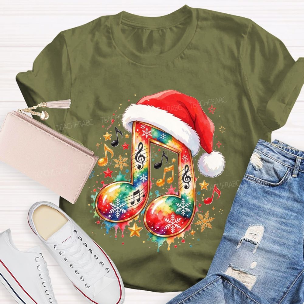 Making Melodies This Holiday Season Music Teacher T-shirt