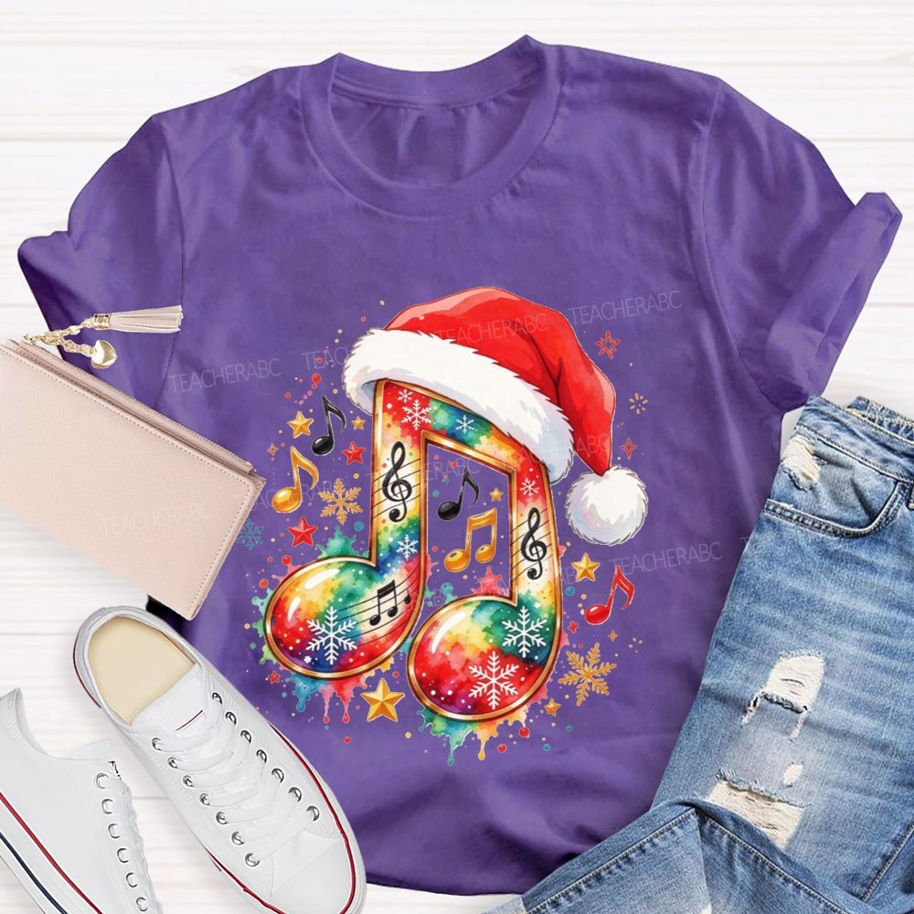 Making Melodies This Holiday Season Music Teacher T-shirt
