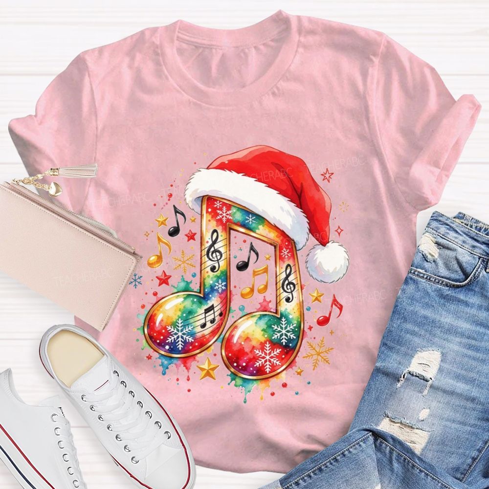 Making Melodies This Holiday Season Music Teacher T-shirt