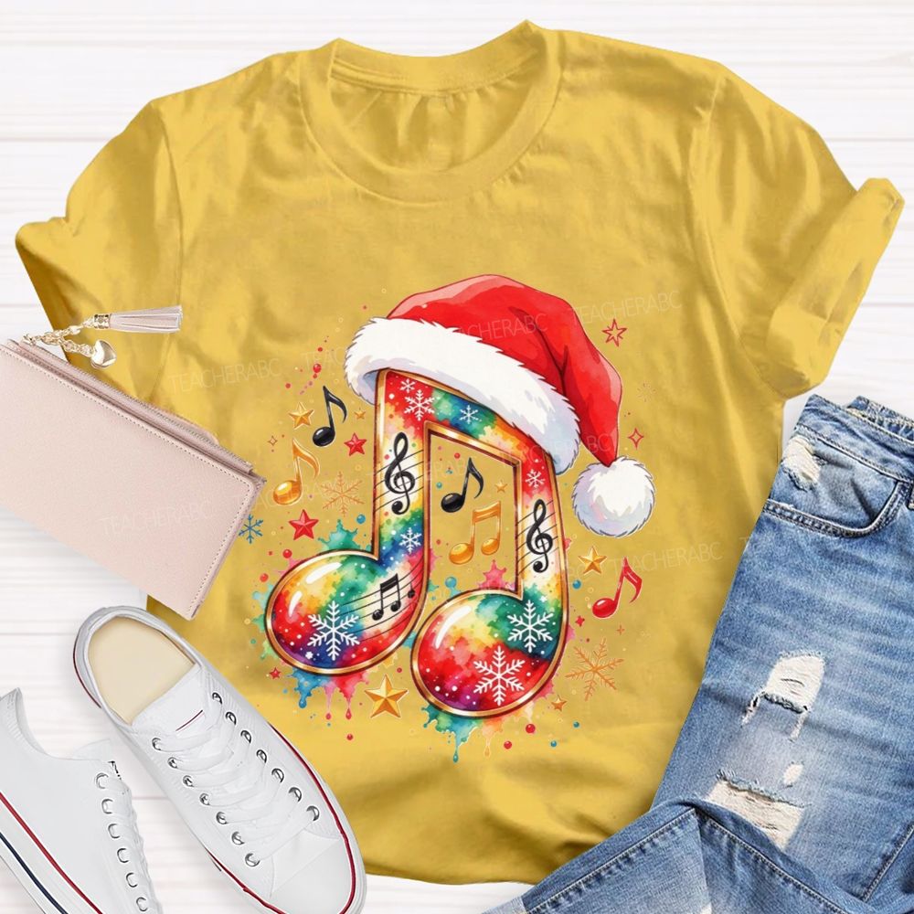 Making Melodies This Holiday Season Music Teacher T-shirt