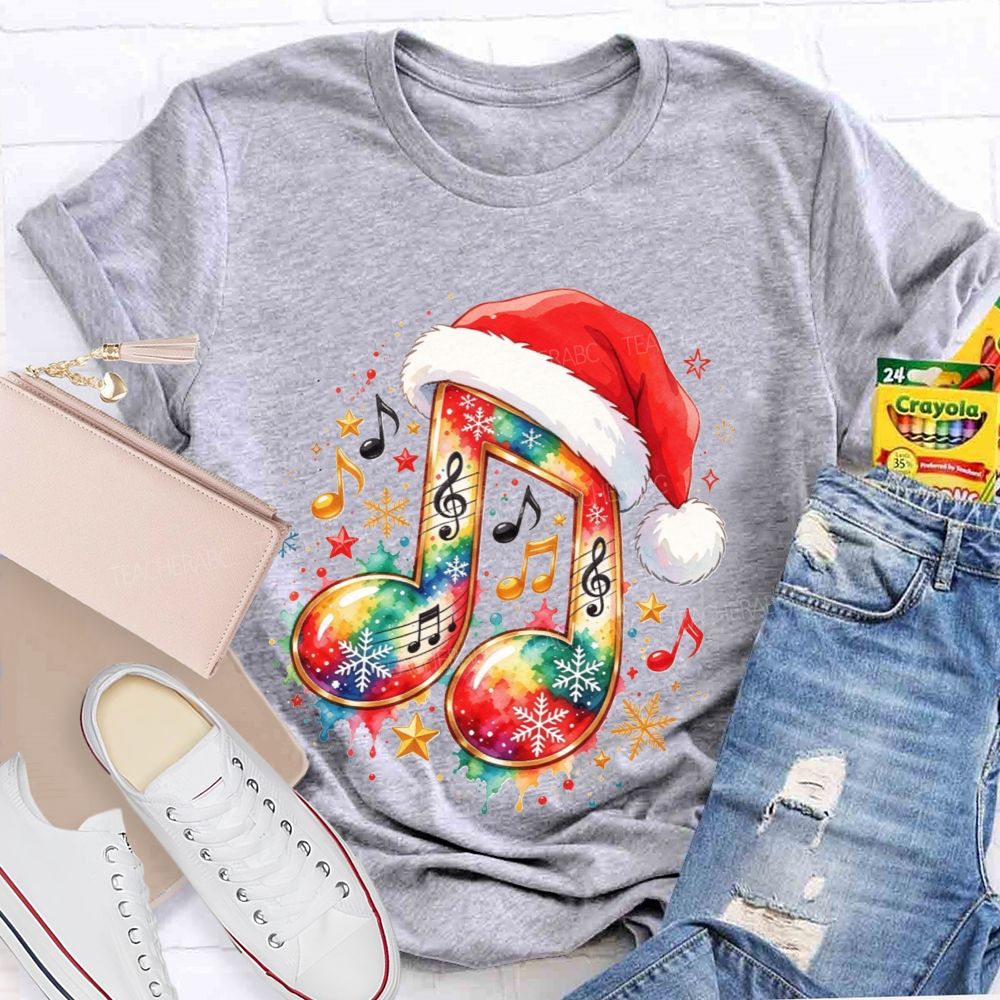 Making Melodies This Holiday Season Music Teacher T-shirt