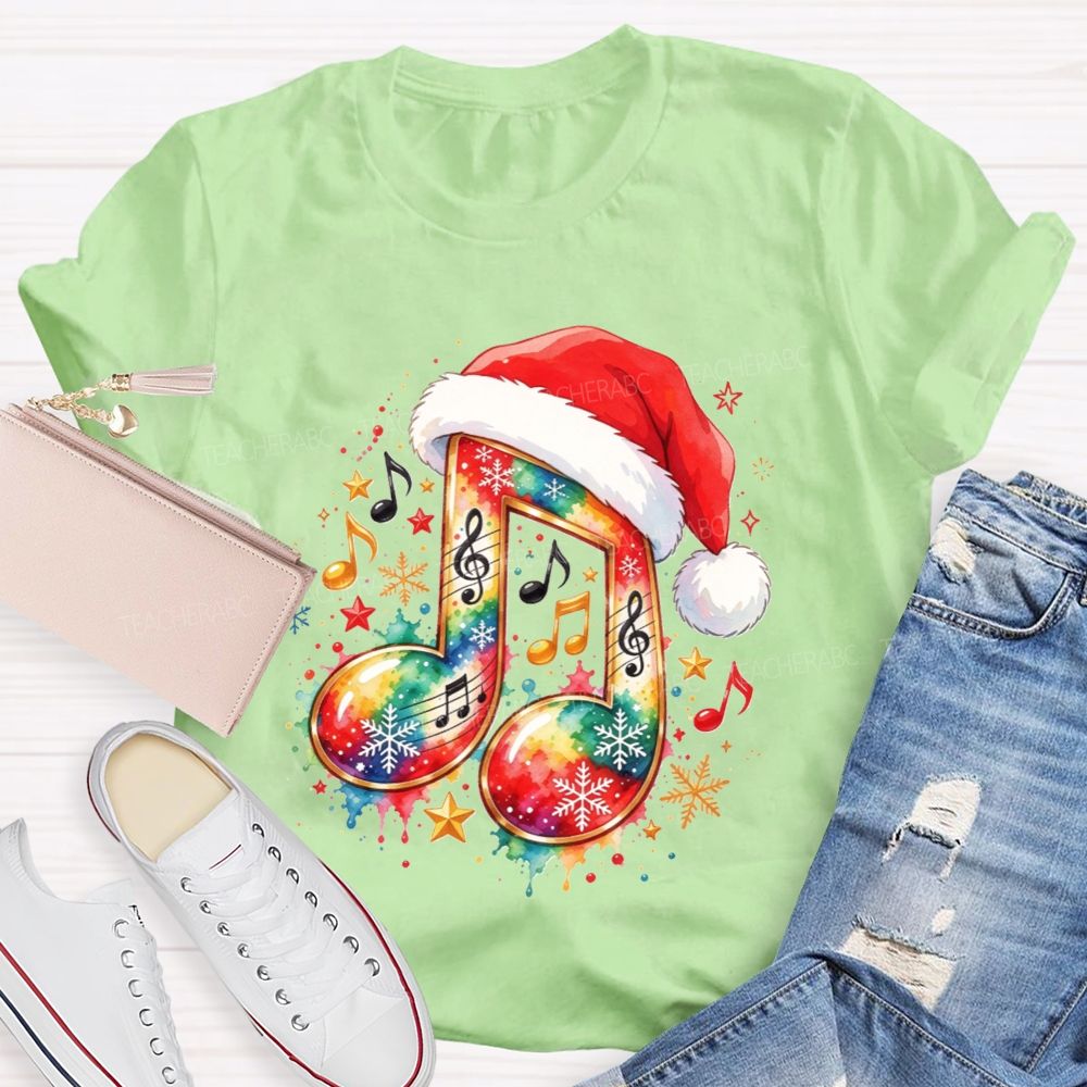 Making Melodies This Holiday Season Music Teacher T-shirt